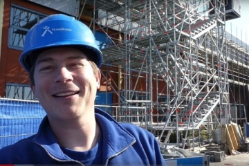De ontwikkelingen van het project Volta 2020 worden in beeld gebracht met de film Blik op de Bouw. Aflevering 2.