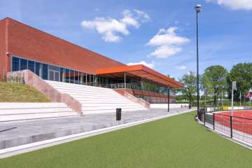 Nieuwbouw sportpaleis 'Activum' in Hoogeveen
