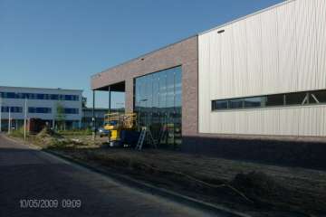 Nieuwbouw van 2 bedrijfshallen Industrieweg Hoogeveen