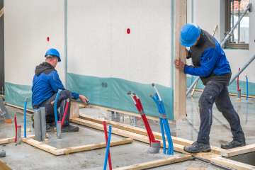 Voortgang nieuwbouw 8 tiny houses