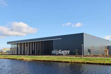 Nieuwbouw hoofdkantoor en distributiecentrum Olijslager te Hoogeveen